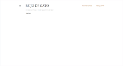 Desktop Screenshot of beijodegato.com.br